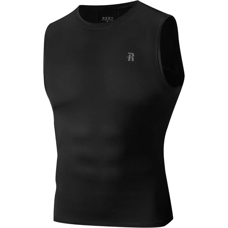 Sleeveless Compression Shirt Men Athletic Base Layer Shirts