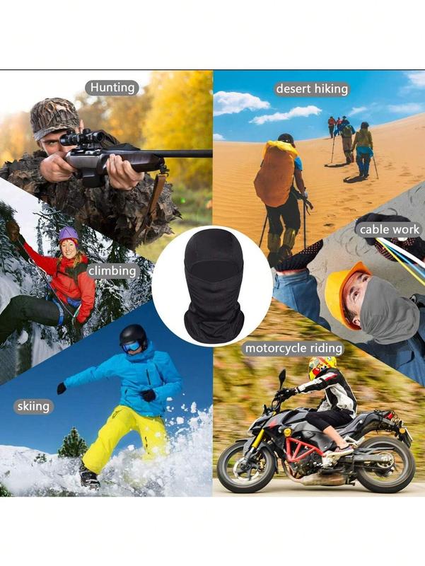 2Pcs Shiesty Mask UV Protector Balaclava Face Mask for Men and Women - Lightweight Mask for Motorcycle and Snowboard