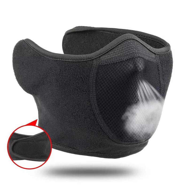 Winter Warm Face Mask & Ear Cover, 2 Counts set Windproof & Cold-proof Face Cover, Outdoor Sports Face Protector for Motorcycle Riding, Skiing, Hiking, Climbing, Christmas, Christmas Gift