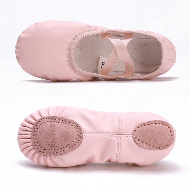 Ballet Shoes for Girls Toddlers Kids Women,  Soft Leather Yoga Shoes Ballet Slippers for Dancing pointe shoes Girls Toddler, Toddler Ballet Shoes