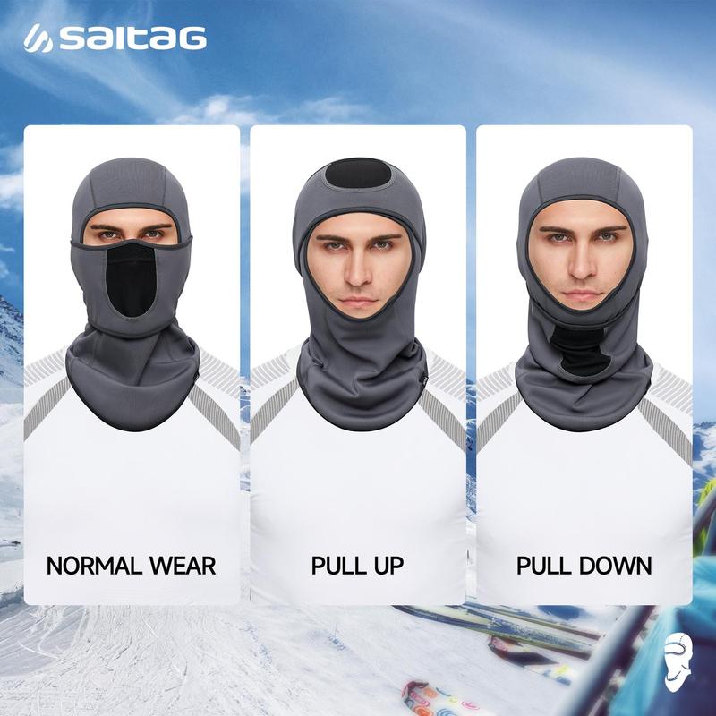 Balaclava Ski Mask for Christmas Gift, Warm Face Mask for Cold Weather, Head Protection, Breathable & Comfortable Face Protective Gear for Outdoor Activities Hiking