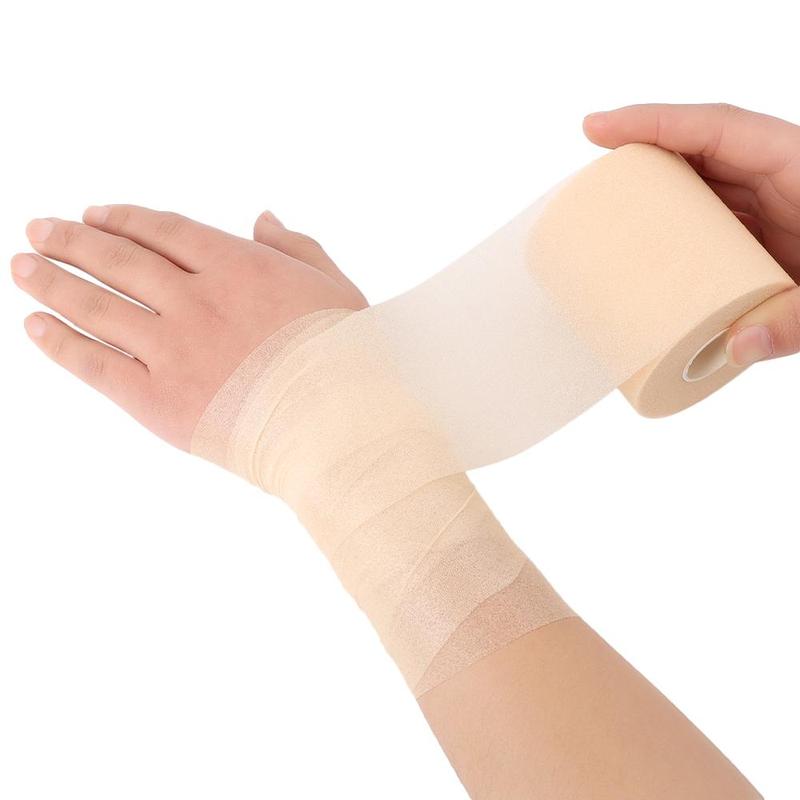 Sports Support Tape for Taping Wrist & Ankle & Knee, 1 Roll Sports Support Strap, Pre-wrap Base Sports Tape, Foam Sports Tape, Sports Tapes, Gym Accessories