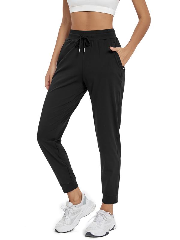 Women's High Waisted Sweatpants with Pockets - Casual Golf Pants for Workout, Yoga, Gym Running