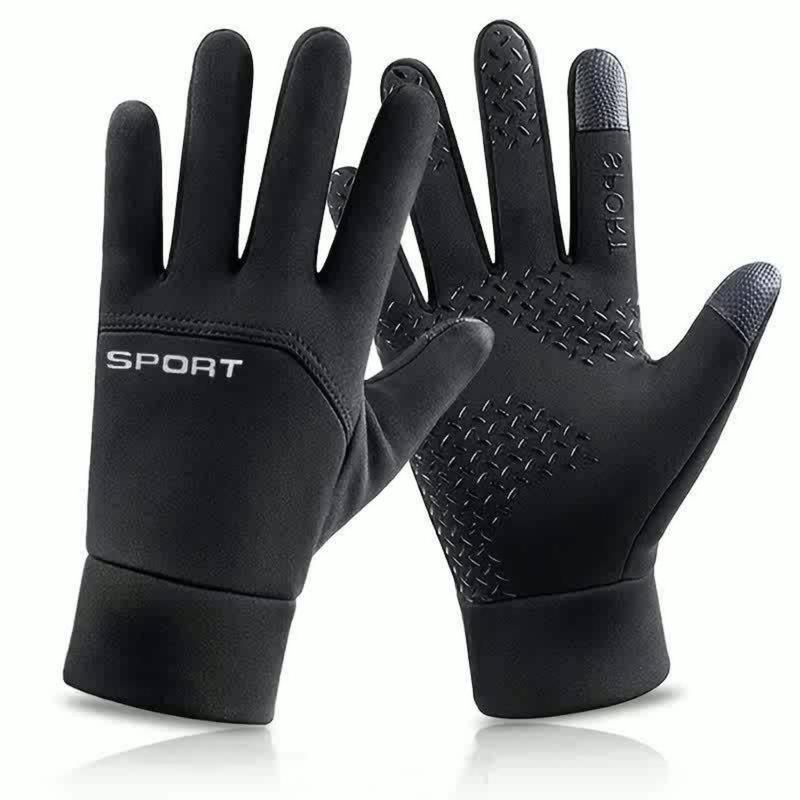 Winter Gloves with Touchscreen Compatibility, Warm & Windproof & Waterproof Gloves for Cycling and Driving, Outdoor Sports Gloves for Men & Women, Christmas Gift