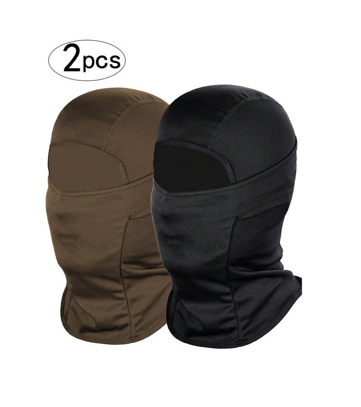 2Pcs Shiesty Mask UV Protector Balaclava Face Mask for Men and Women - Lightweight Mask for Motorcycle and Snowboard