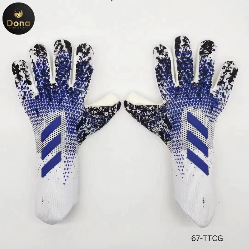 DONA Tactical Gloves New Falcon Goalkeeper Gloves, Thickened, Non-Slip Latex, Wear-Resistant, Fingerless for Goalkeepers