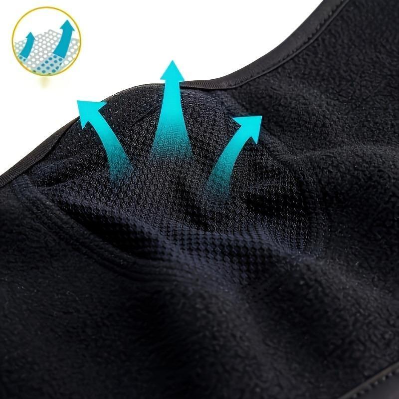 Winter Warm Face Mask & Ear Cover, 2 Counts set Windproof & Cold-proof Face Cover, Outdoor Sports Face Protector for Motorcycle Riding, Skiing, Hiking, Climbing, Christmas, Christmas Gift