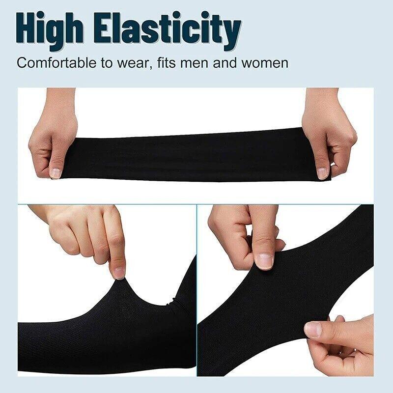 4PAIRS Cooling Arm Sleeves Cover UV Sun Skin Protection Basketball Outdoor Sport