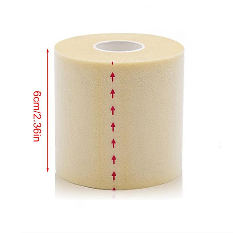 Sports Support Tape for Taping Wrist & Ankle & Knee, 1 Roll Sports Support Strap, Pre-wrap Base Sports Tape, Foam Sports Tape, Sports Tapes, Gym Accessories