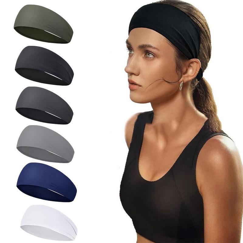 Sports Headbands, 1 Count Sweat Absorbing Headband, Quick Drying Headband for Yoga, Running, Gym, Workout, Sports Accessories for Men & Women, Caps for Men