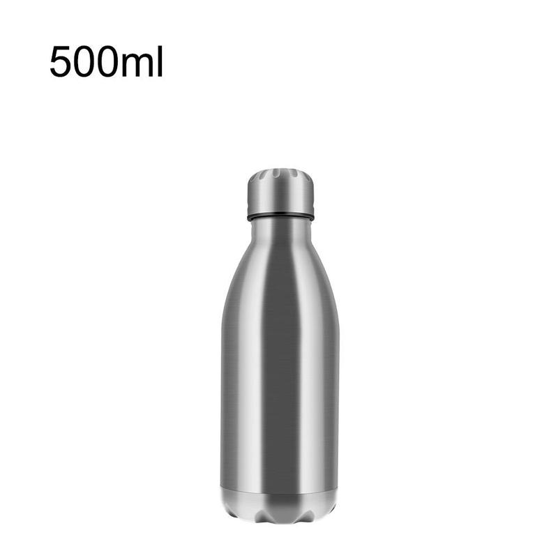 Stainless Steel Sports Water Bottle, Single Wall Water Bottle, Drinkware For Outdoor Travel Sports