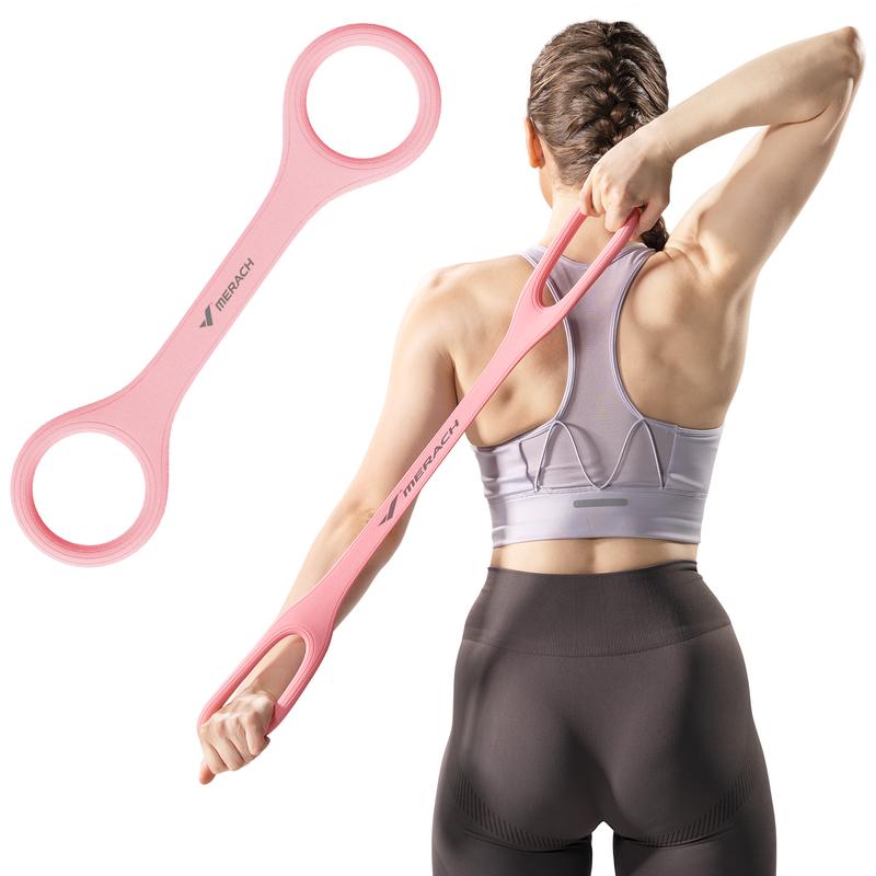 MERACH Figure 8 Resistance Band - Versatile Exercise Equipment for Full-Body Workout Elastic Ropes Workout Equipment for Yoga, Pilates, Stretching