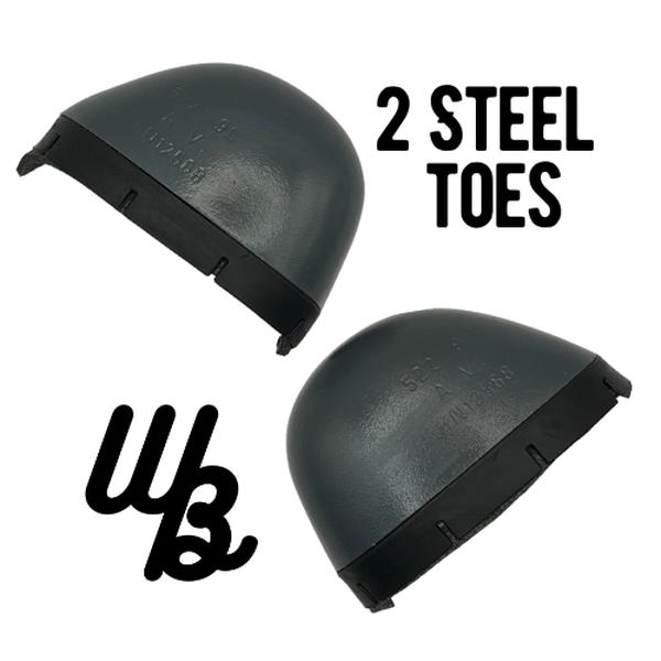 2 Steel Toe Cap Inserts