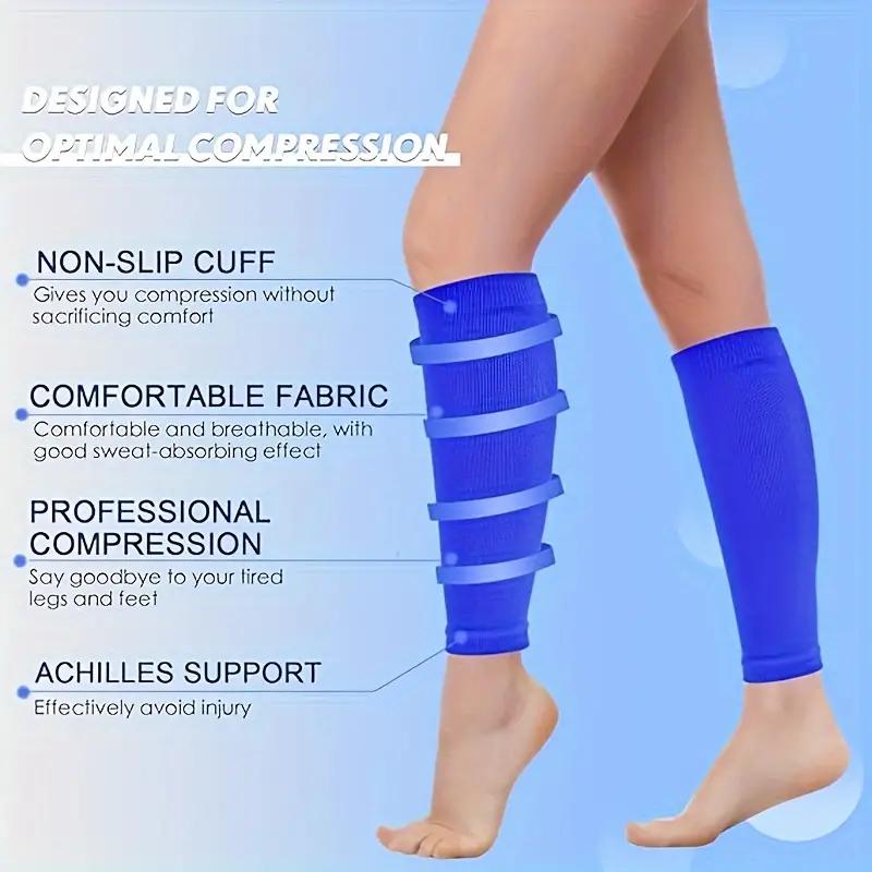 Soccer Grip Socks,Shin Guard Sleeves for Football Basketball for Men and Women Black White One Size