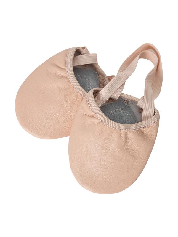 Linodes Leather Pirouette Half Sole Ballet Dance Shoe Turning Shoes for Women