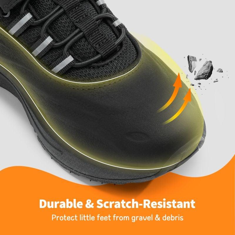 Dream Pairs Kids [DuraPlay Flex] Kids Protective High-Density Upper Running Shoes with Reflective Tape