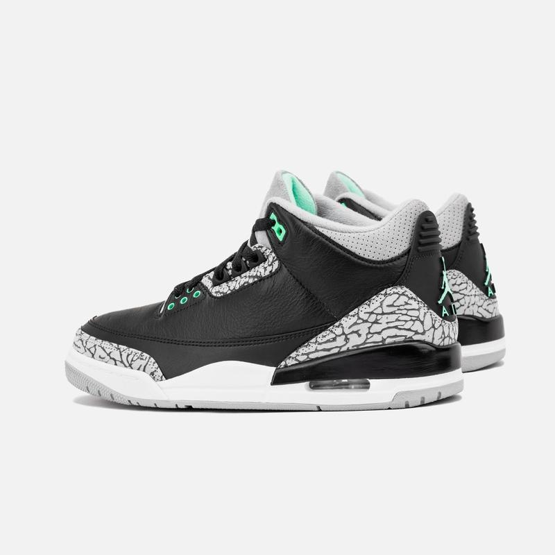 Nike Air Jordan 3 Retro Green Glow CT8532-031 Men's Fashion Sneaker New