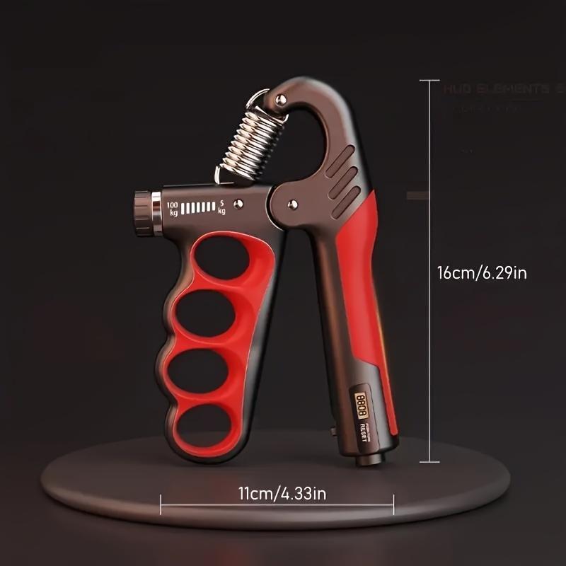 Adjustable Resistance Grip Strength Trainer, Non-slip Counting Hand Gripper, Hand Strengthener for Muscle Building and Hand Recovery