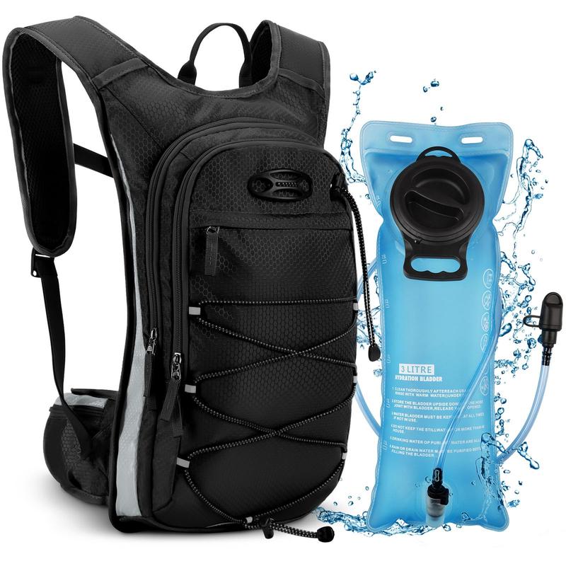 NOOLA 3L Hydration Backpack, Insulated Water Backpack, Hiking Backpack with Water Bladder, Water Bladder Backpack for Hiking, Biking, Running, Climbing