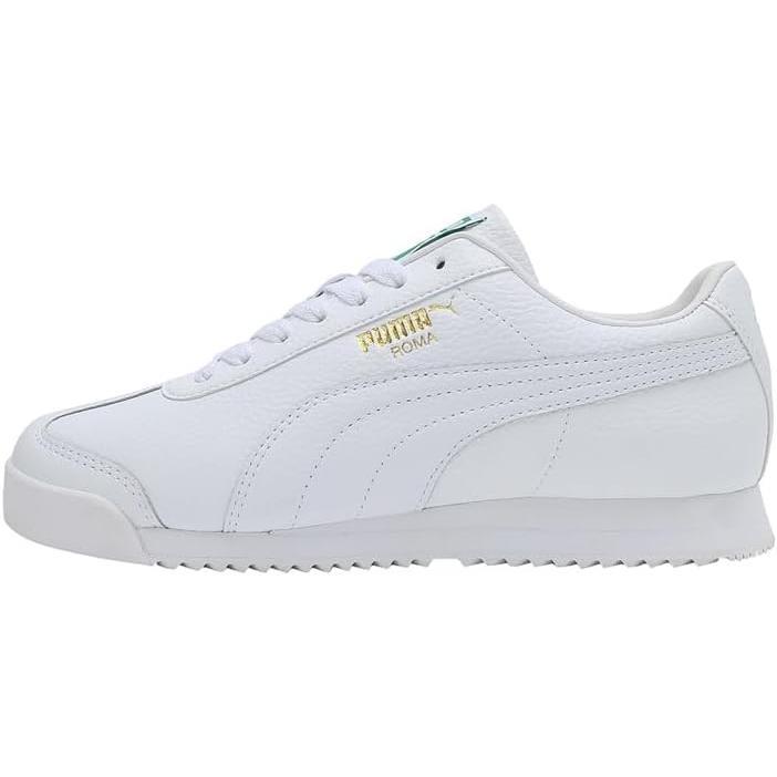 Men's Puma Roma Standard Puma White-Archive Green (396808 03)