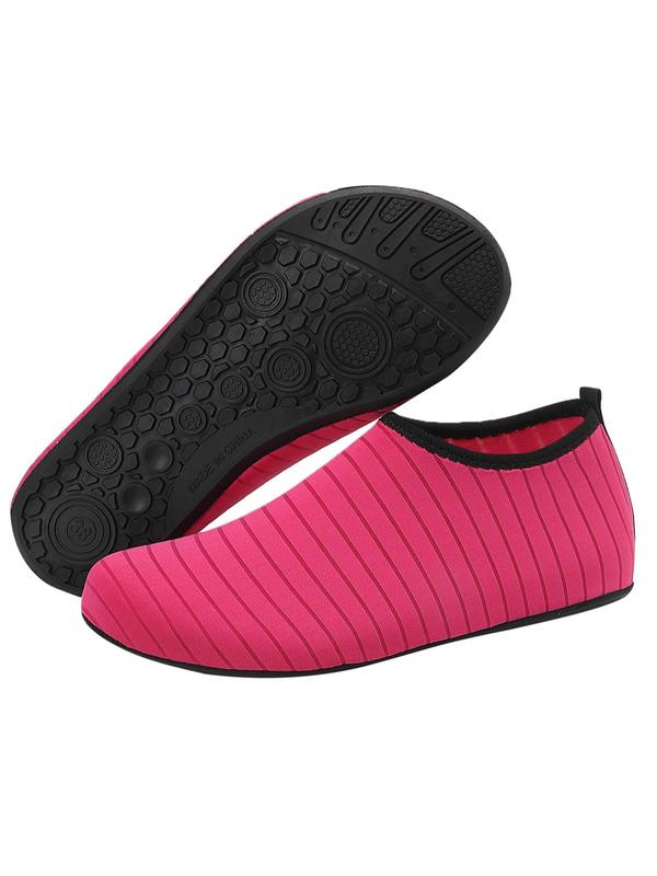 Women's Sporty Stripes Pattern Water Shoes, Lightweight Breathable Comfortable Non-slip Creek Shoes, Outdoor Creek Shoes for Beach & Swimming Wear