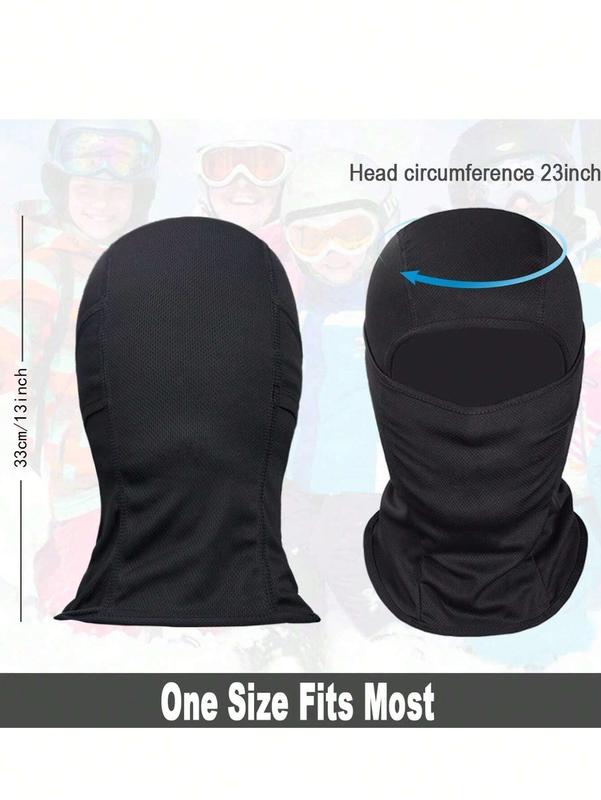 2Pcs Shiesty Mask UV Protector Balaclava Face Mask for Men and Women - Lightweight Mask for Motorcycle and Snowboard