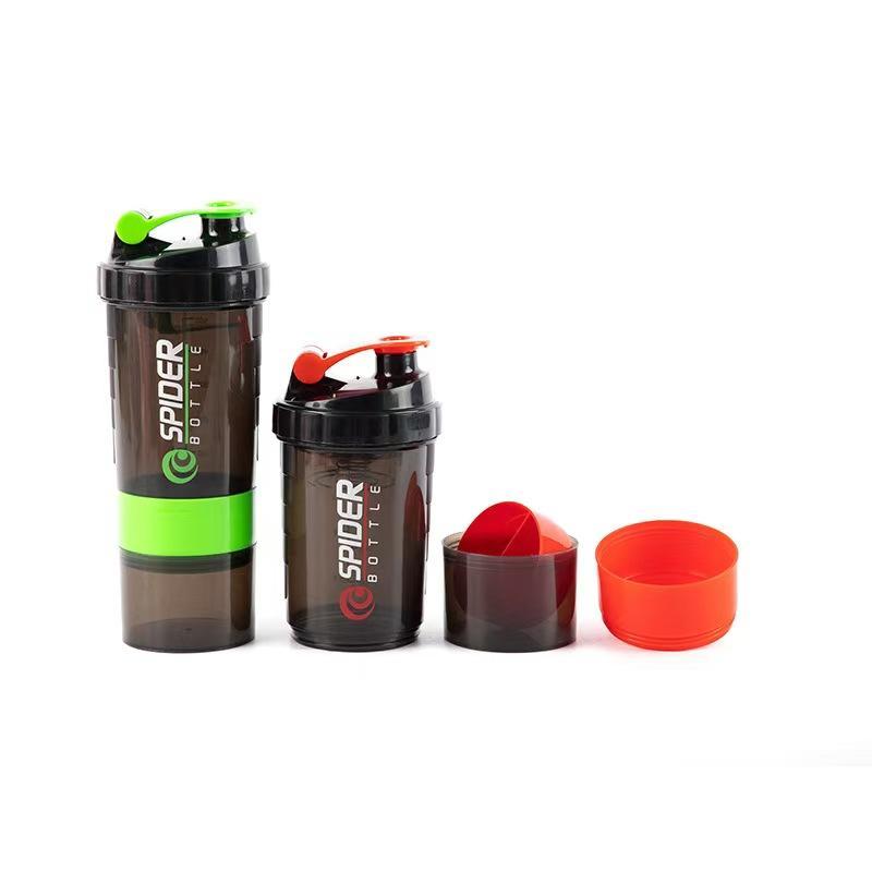 Sports Shaker Bottle, 1 Count Protein Shake Bottle, Removable Milkshake Bottle, Sports Water Bottle, Sports & Outdoor Accessories, Christmas Gift