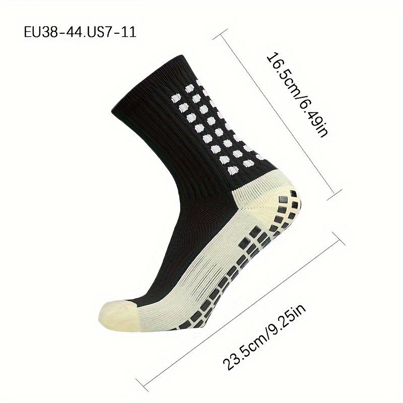 1 Pair 3 Pairs Outdoor Sports Soccer Socks for Men and Women, Non-slip Breathable Socks Grip Socks