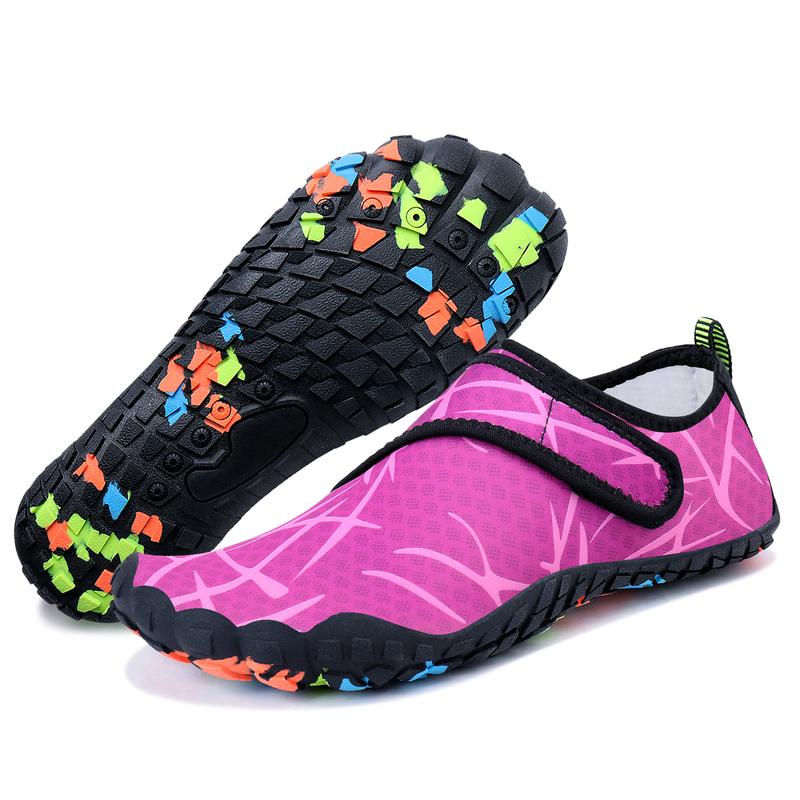 Men Women Water Sports Shoes Slip-on Quick Dry Aqua Swim Shoes for Pool Beach Surf Walking Water Park