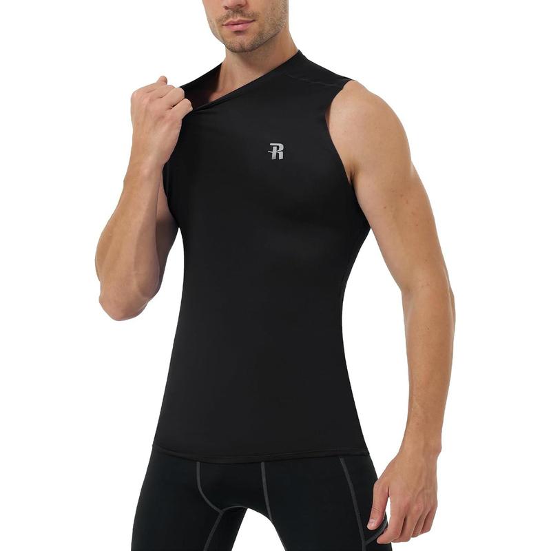 Sleeveless Compression Shirt Men Athletic Base Layer Shirts