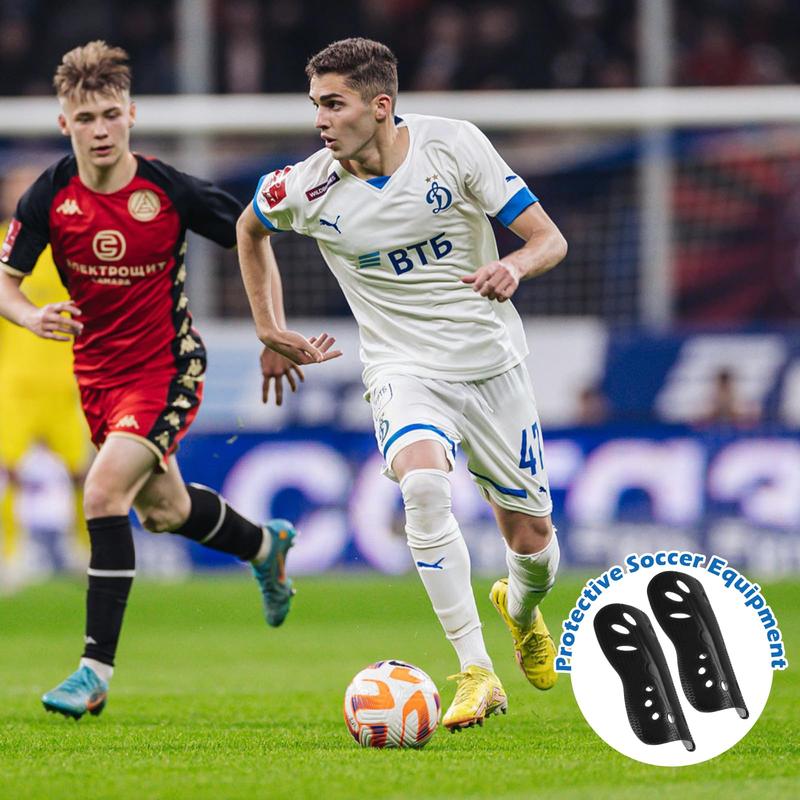 Soccer Shin Guards for Youth Adults, 2 Pairs Soccer Shin Sleeves Superlight and Breathable Shin Guard Equipment for Boys and Girls, Protective Football Gear Shin Pads for Men Women Teens Kids