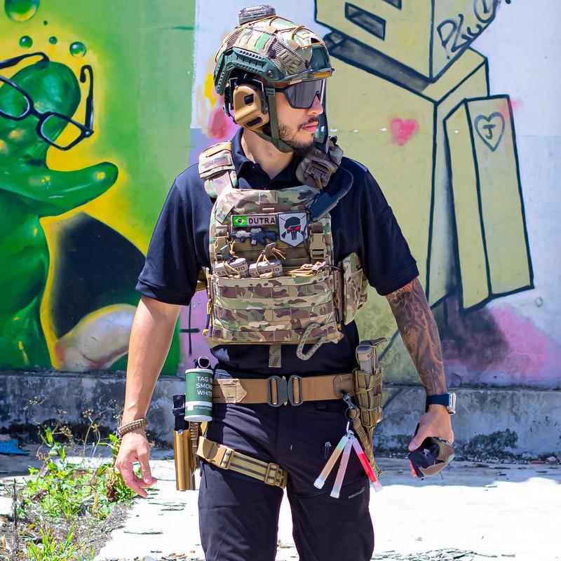 VOTAGOO GEN2 Quick Release Tactical Vest, Adjustable Breathable Lightweight Vest