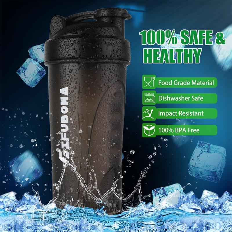 Portable 28oz Blender Mug, 1 Count Leak-proof Protein Shaker Bottle, Water Drinking Cup for Home Office Gym School Outdoor Sports