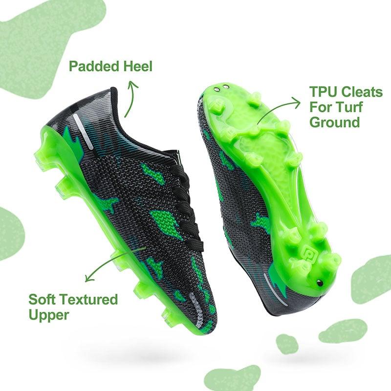 Kids Earth Surface Pattern Soccer Shoes