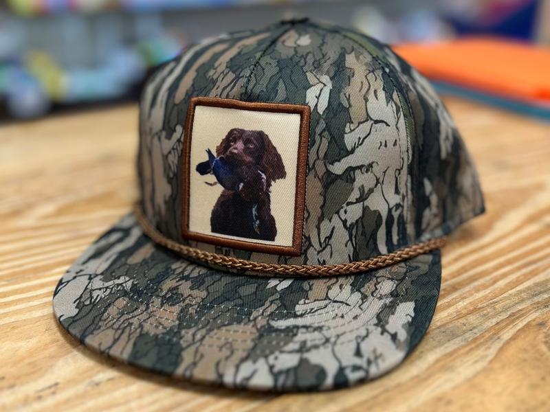 AiX Waterfowl Boykin Tree Bark Camo Rope Hat