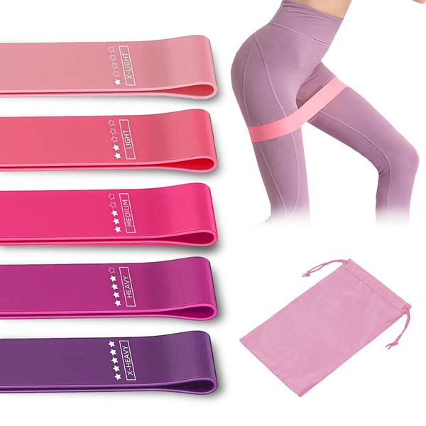 Black Friday Special: WELLFIT Resistance Bands Set of 5-5O% OFF!  Perfect for Home Workouts,Strength Training& Physical The rapy Ideal for Men&Women!